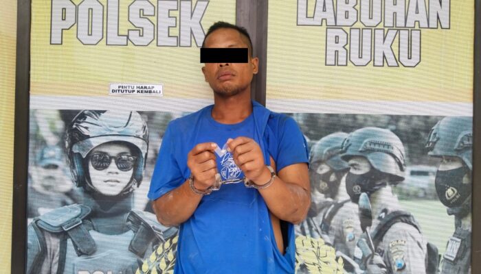 Terduga Pemilik Narkotika Ditangkap Setelah Bergumul Dengan Aparat
