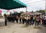 Polisi Kawal Sidang Pemeriksaan Dugaan Pelanggaran Pemilu Di Bawaslu Palas