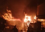 Lopo Sipange Di Jalan Kenanga Sidimpuan Ludes Terbakar