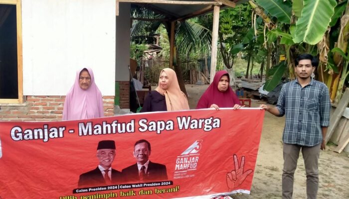 Sukses Di Aceh Utara, Relawan Jemaah Ganjar Sapa Warga Lhokseumawe
