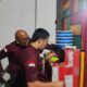 TIM KANWIL Kemenkumham Sumut melakukan razia di kamar hunian Warga Binaan Pemasyarakatan (WBP) Rutan Kelas IIB Humbahas. Waspada/