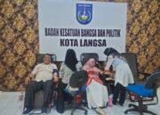 Kesbangpol Langsa Rutin Gelar Donor Darah