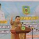 Penjabat Bupati Padang Lawas, Dr Edy Junaedi, S.STP, M.Si membuka resmi Musrenbang RKPD tahun 2025, di GOR Padang Lawas, Rabu (28/2). Waspada/Ist