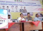 Pemilu 2024 Tertib Aman Dan Lancar, Bupati Simalungun Apresiasi Forkopimda