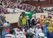 Kehadiran Polisi Di Arena Pentas Seni GTK X Disambut Meriah