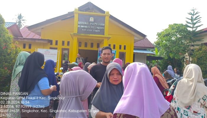 GPM Dua Kecamatan Di Pelosok Aceh Singkil