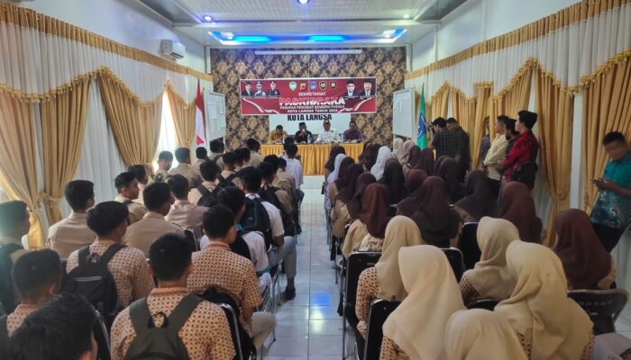 203 Calon Anggota Paskibraka Langsa Ikuti Seleksi
