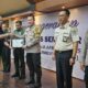 Kapolres Sabang, AKBP Erwan, SH, MH menerima penghargaan Awards 2023 dari kantor KPPN Aceh. (Waspada/ist).