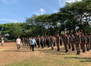 Pemkab Agara Gelar Apel Pasukan Pam Pemilu 2024