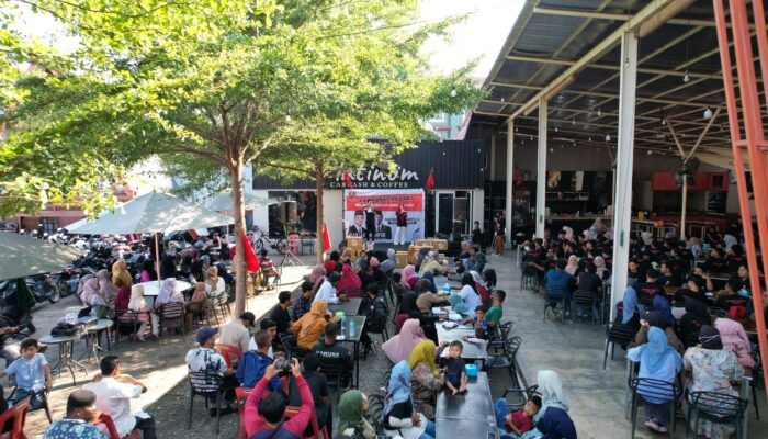 Ratusan Orang Hadiri Kampanye Akbar Relawan Jemaah Ganjar Aceh Di Lhokseumawe