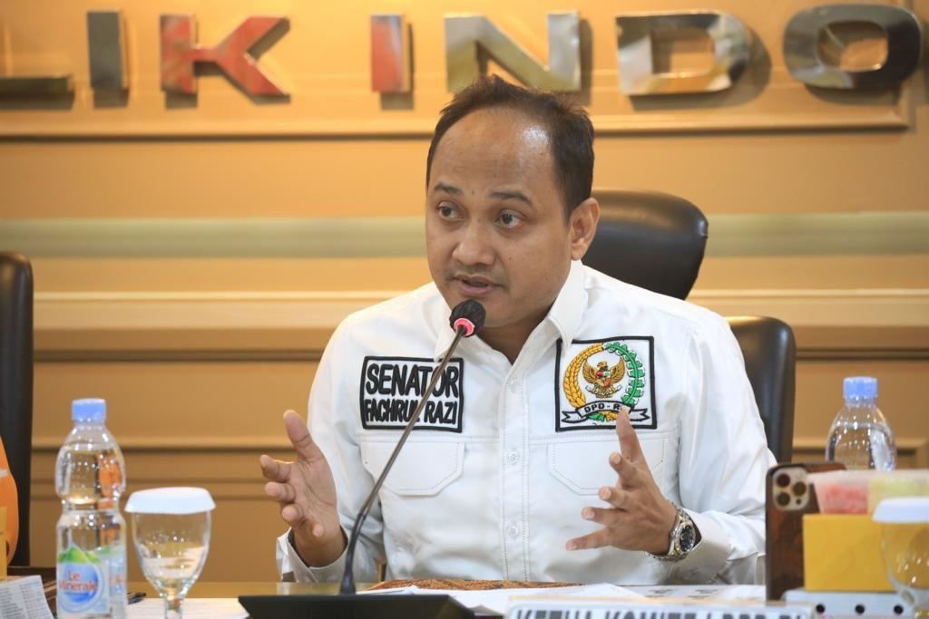 Ketua Komite I DPD RI Fachrul Razi. Waspada/Ist