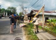 Jelang Pemilu, Bawaslu Langsa Sapu Bersih APK