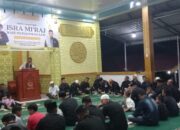 Brimob Yon-C Peringati Isra Mikraj Dan Doa Bersama Pemilu Aman Dan Damai