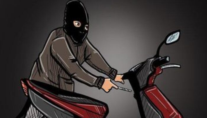 Asik Jalankan Tugas, Motor PTPS Binjai Disikat Maling