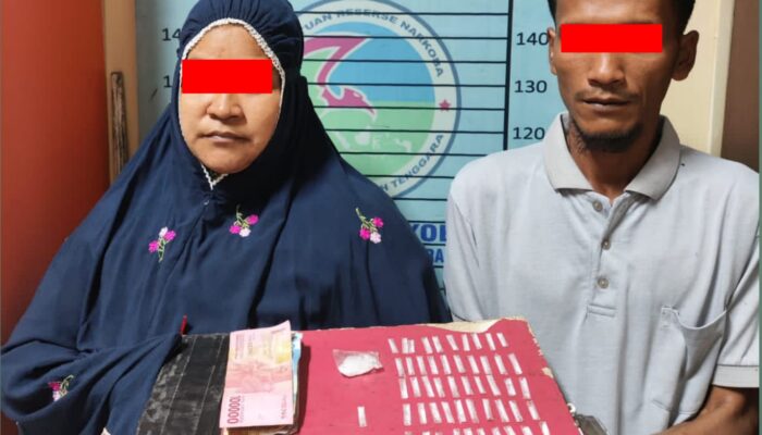 Polres Agara Amankan Diduga Dua Pelaku Pengedar Sabu