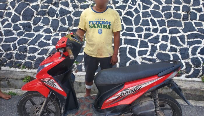 Polres Sibolga Tangkap Tersangka Curanmor