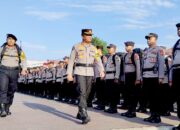 Amankan Pemilu, Polres Pidie Terima 290 Personel BKO Polda Aceh