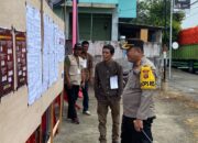 Kapolres Langkat Cek Langsung Pengamanan Di TPS