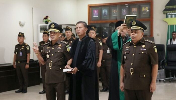 Kajari Medan Lantik Kasi Intel Dan Kasi Datun