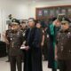 PELANTIKAN Kasi Intelijen dan Kasi Datun baru di Kantor Kejari Medan, Senin (5/2). Waspada/ist