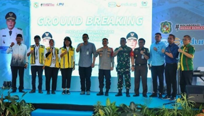 Hadiri Groundbreaking Stadion Teladan, Kajari Medan: Kita Siap Kawal Dan Dampingi Dari Aspek Hukum