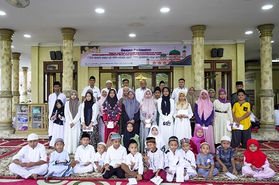 KEGIATAN peringatan Isra’ dan Mi’raj Nabi Muhammad SAW 1445 Hijriah atau bertepatan pada tanggal 19 Februari 2024 di masjid Nurul Hikmah dalam lingkungan kantor PalmCo Regional 1 Jalan Sei Batanghari No. 2 Medan, pukul 16.30- 18.00 WIB. Waspada/Ist