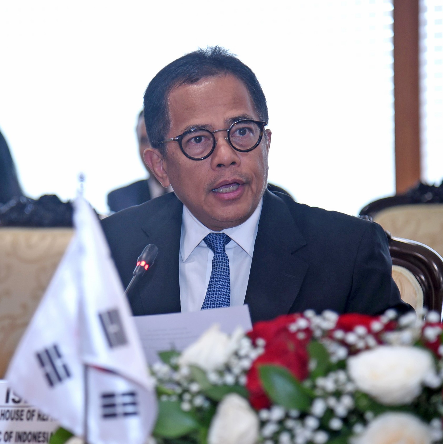 Terima Sekretariat Parlemen Korea, Indra Iskandar Urai Konsep 'Green Building' Gedung DPR Di IKN