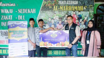 Maknai Ramadhan 2024, BRI Regional Office Medan bersama BRI Group Salurkan 2.000 Paket Sembako gratis.