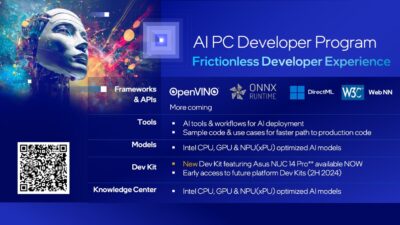 Intel Umumkan Program Baru untuk Pengembang Software dan Vendor Hardware AI PC