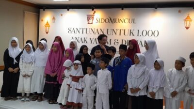 Sido Muncul Berikan Santunan Kepada 1.000 Anak Yatim