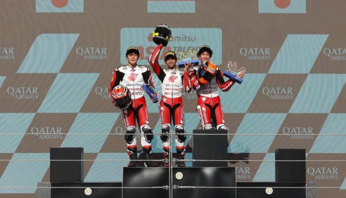 Podium Tertinggi ATC Qatar, Pebalap Astra Honda Lanjutkan Kejayaan