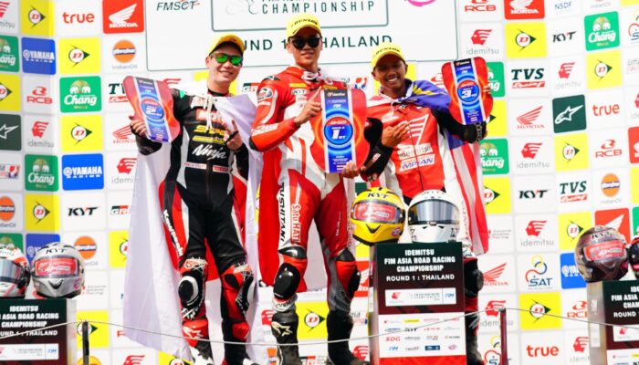 Herjun Podium Tertinggi, CBR250RR Tak Terbendung