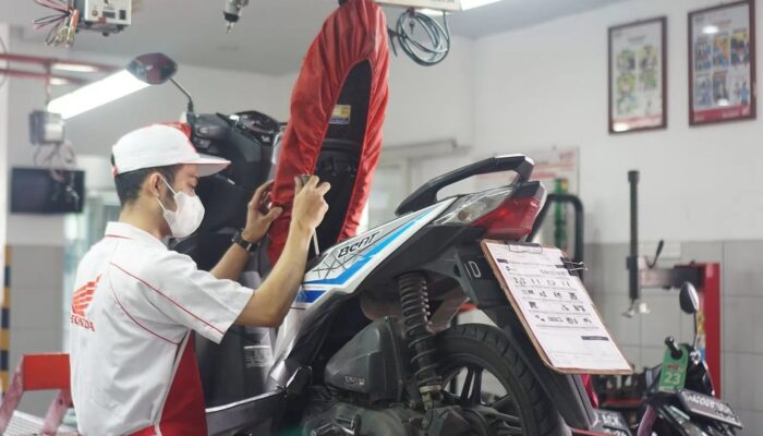 Honda Pastikan Motor Pecintanya Prima Sambut Lebaran