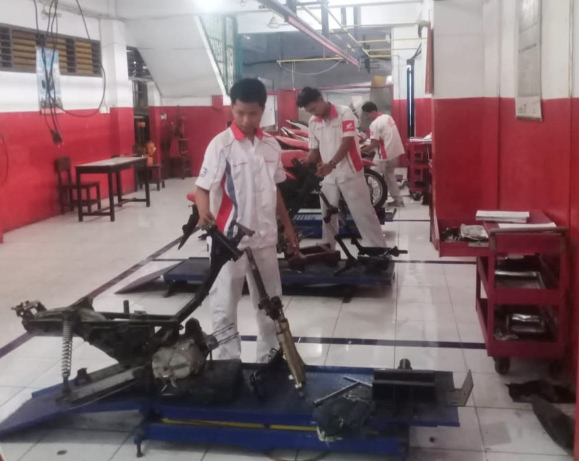 Honda Gelar Uji Kompetensi Keahlian Siswa SMK