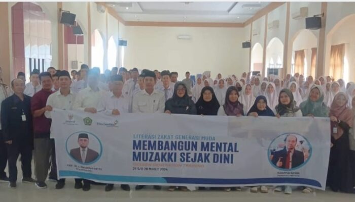 Siswa MAN 1 Medan Peserta Literasi Zakat DigelarBaznas Sumut