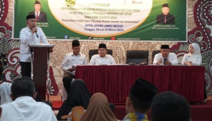 Kakanwil Kemenagsu Dukung Guru PAI SMA/SMK Tingkatkan Kompetensi