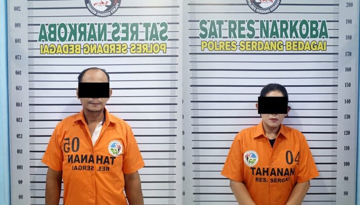 Ditangkap, Peran Abang Edarkan Sabu Adik Kandung Di Sergai
