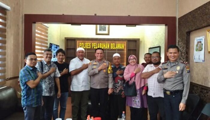 Perkuat Harkamtibmas Selama Ramadhan, Elemen Asli Anak Belawan Audiensi Ke Kapolres Pelabuhan Belawan