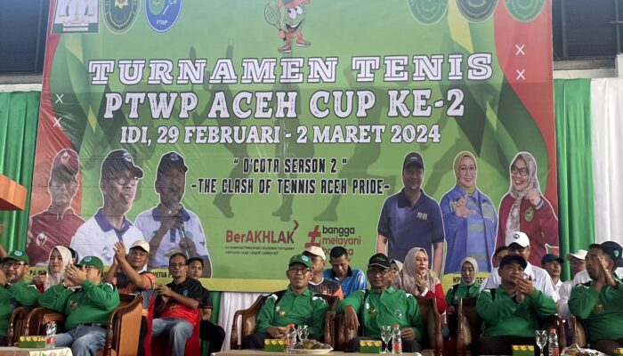 182 Peserta Ikut Turnamen PTWP Aceh Cup