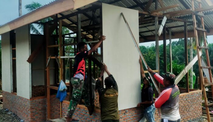 Satgas TMMD Hadir, Masyarakat Tamiang Hulu Gembira