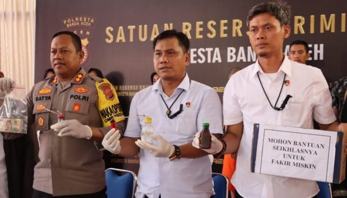 Paksa Dua Anak Mengemis Untuk Nyabu, Pasutri Di Aceh Ditangkap Polisi