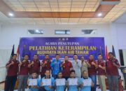 Kalapas Labuhan Ruku Tutup Pelatihan Budidaya Ikan Air Tawar