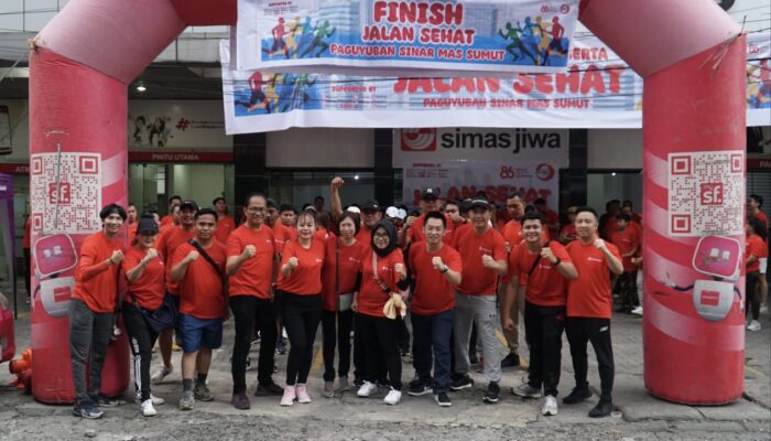 Paguyuban Sinarmas Sumut Gelar Jalan Sehat Bersama