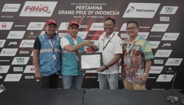 Pertama Di Sumatera, Kejuaraan Dunia F1H2O Resmi Gunakan REC