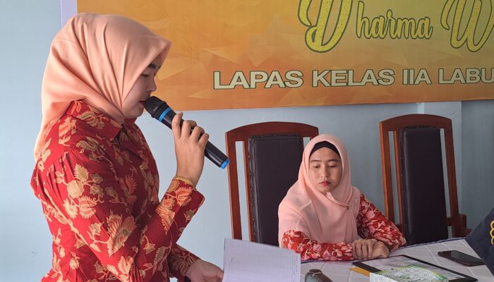 DWP LP Labuhan Ruku Kanwil Kemenkumham Sumut Gelar Pertemuan Rutin