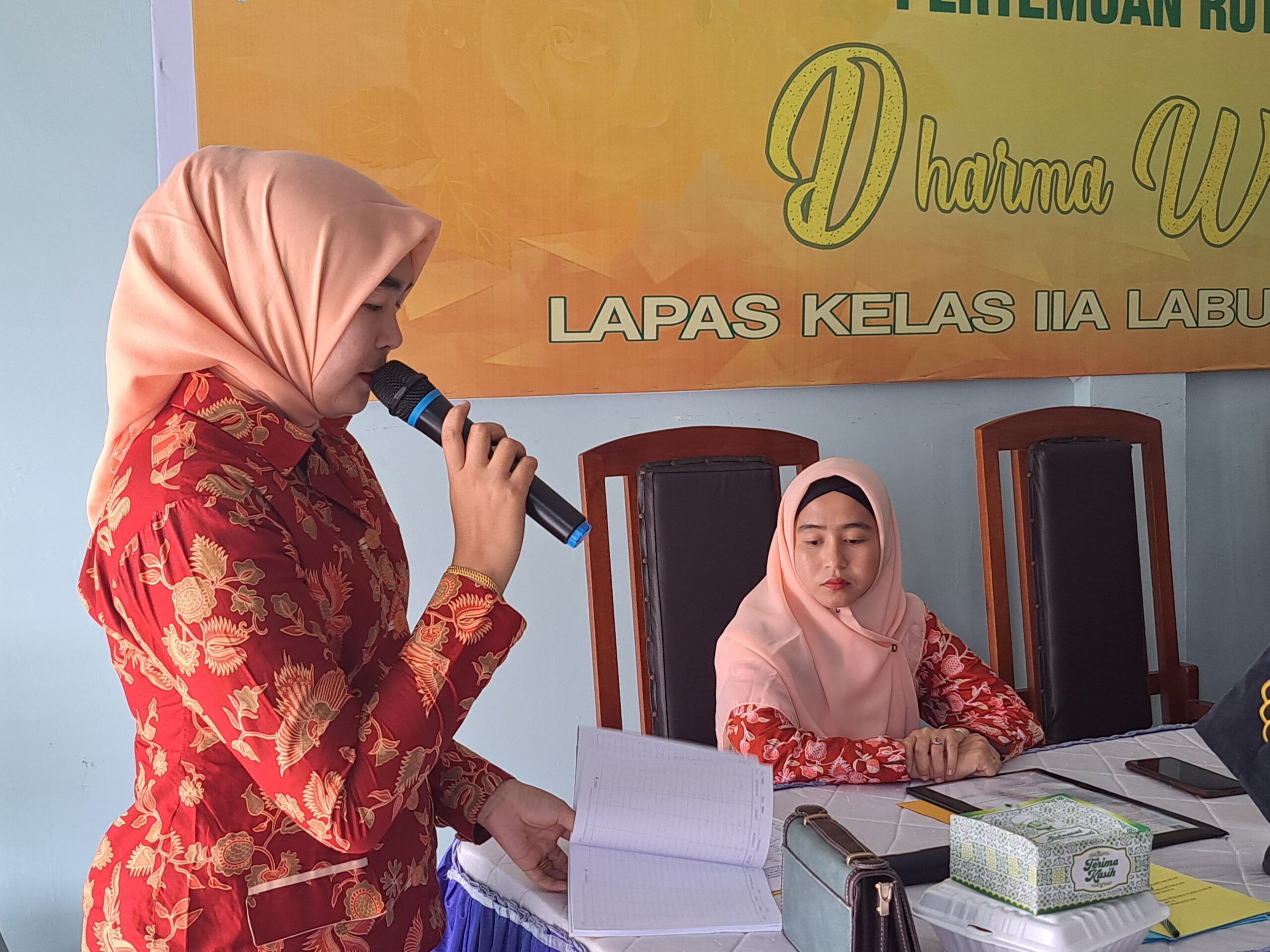 DWP LP Labuhan Ruku Kanwil Kemenkumham Sumut Gelar Pertemuan Rutin
