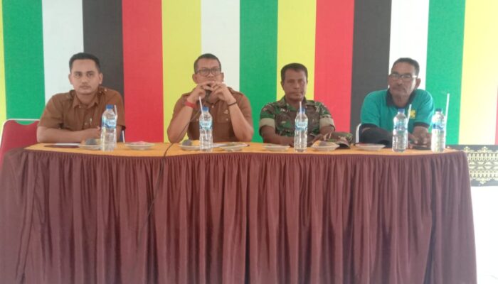 Rakor Jadwal Turun Ke Sawah Aceh Utara Di Tengah Lonjakan Harga Beras