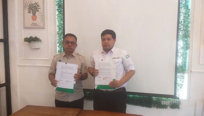 BPJS Kesehatan Dan Perumda AM Tirta Keumuneng Tandatangani PKS