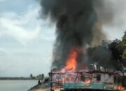 Dua Rumah Warga Langsa Ludes Terbakar