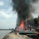 Dua Rumah Warga Langsa Ludes Terbakar